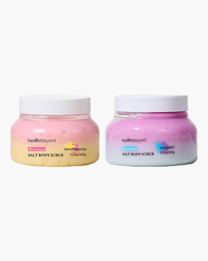 Exfoliante corporal con toallita de unicornio