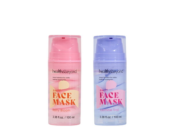 Mascarilla facial con remolino