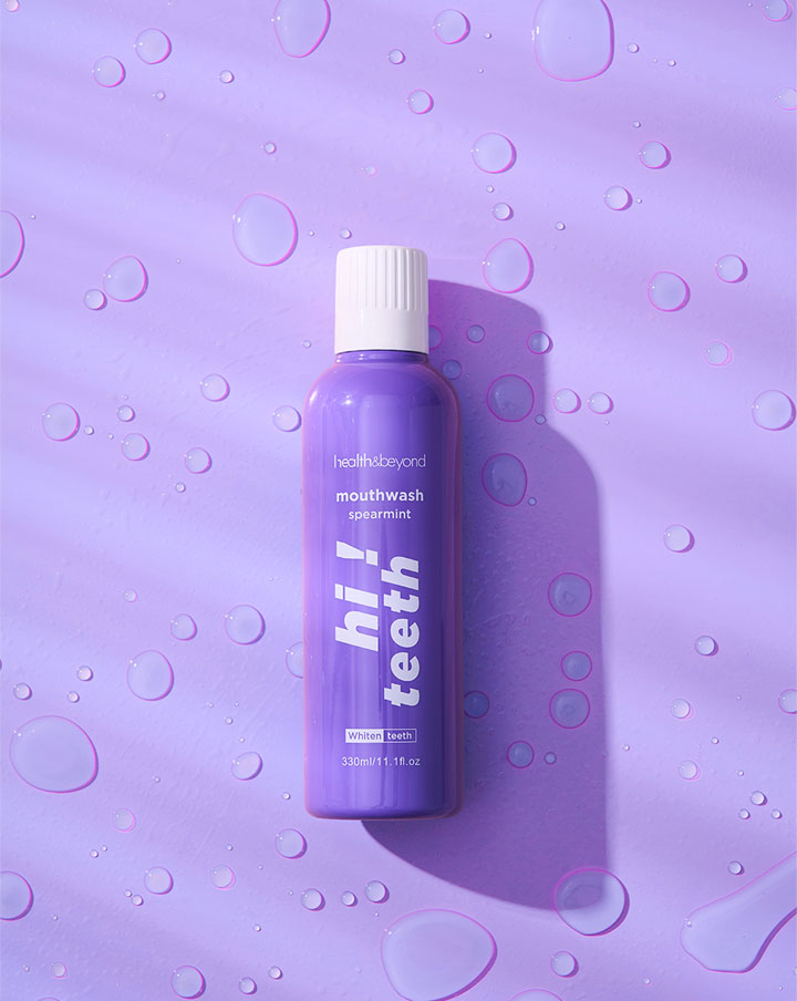 enjuague bucal blanqueador de dientes