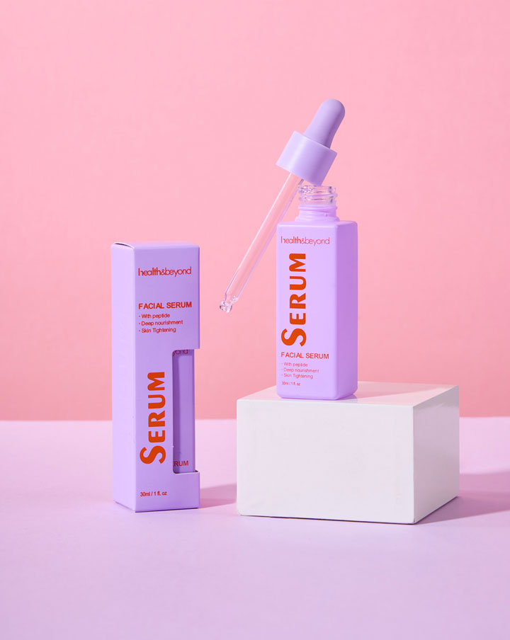 Suero facial de marca privada