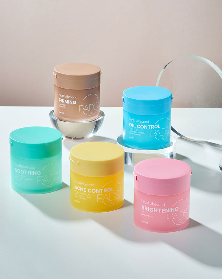 Discos de algodón hidratantes y antiacné