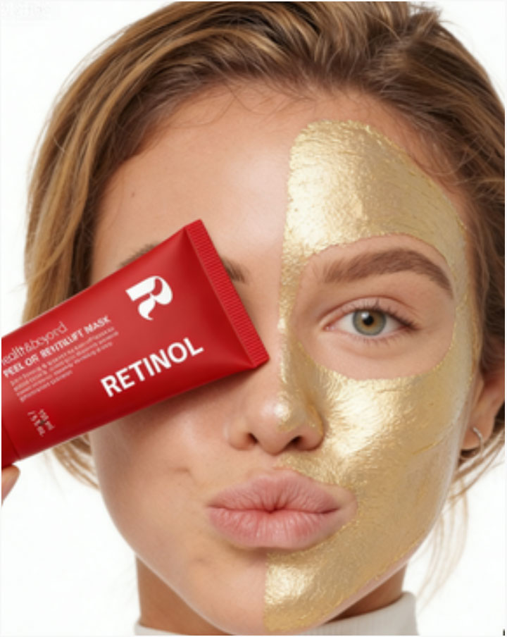 Mascarilla facial brillante que se retira f&aacute;cilmente