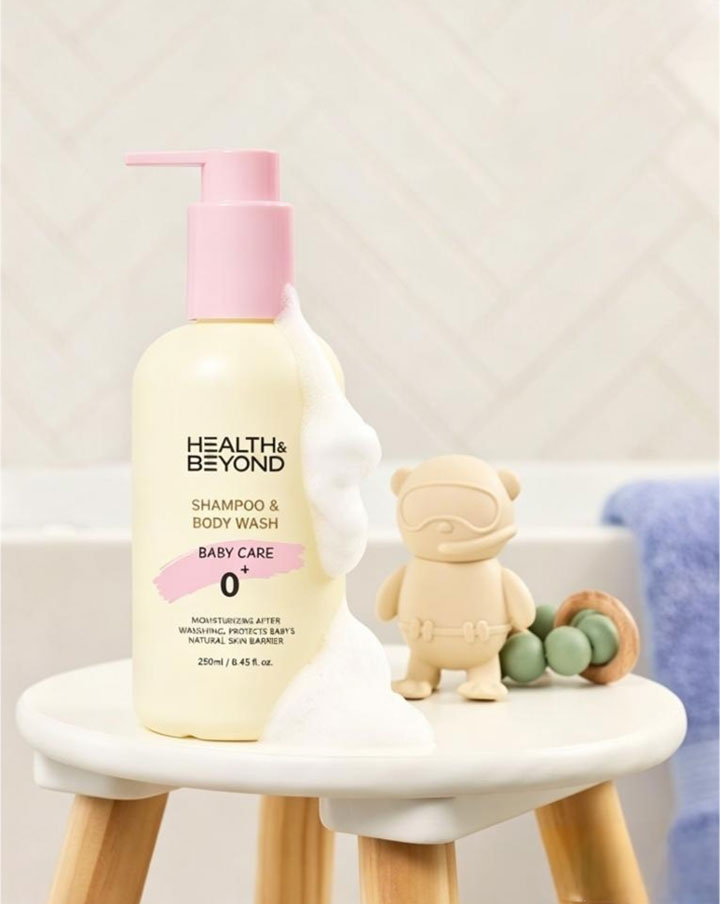 Champ&uacute; y gel de ba&ntilde;o para beb&eacute;s de 0 a&ntilde;os en adelante