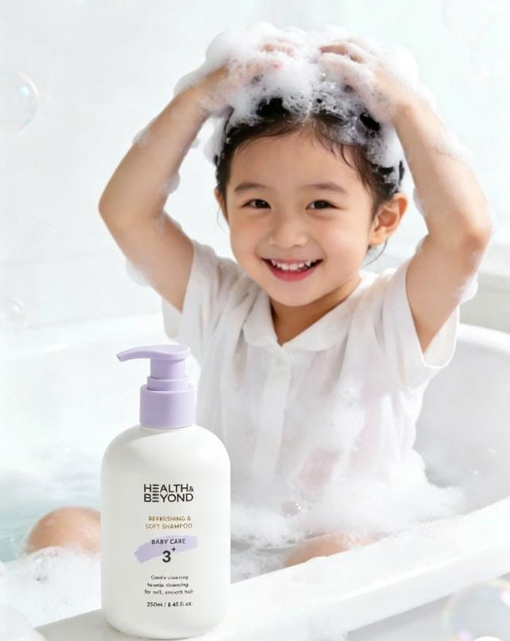 Champ&uacute; suave para beb&eacute;s de 3 a&ntilde;os o m&aacute;s
