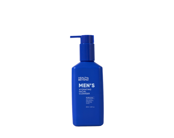 Limpiador facial hidratante para hombres