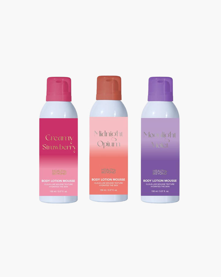 Mousse de loci&oacute;n corporal